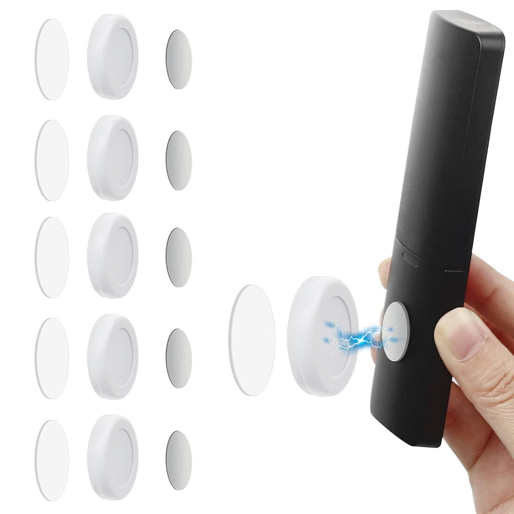 This pack of 5 Magnetic Remote Control Wall Mount Holders offers a practical solution to keep your remotes organized and easily accessible. Featuring strong magnets, each holder securely attaches to walls, preventing remotes from getting misplaced. Designed for compatibility with most remote controls, these mounts help reduce clutter and enhance convenience in any room. Easy to install and durable, they provide an efficient way to maintain a tidy space while ensuring your remotes are always within reach.