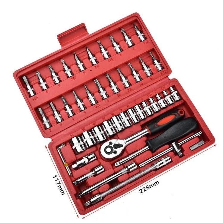 The 46 in 1 Tool Kit New Tool Set is a versatile and comprehensive collection designed for precision and efficiency. Featuring a wide range of screwdriver bits and tools, it caters to various repair and assembly needs, making it ideal for professionals and hobbyists. Its compact design ensures easy portability and organized storage, allowing you to tackle tasks with confidence and accuracy.