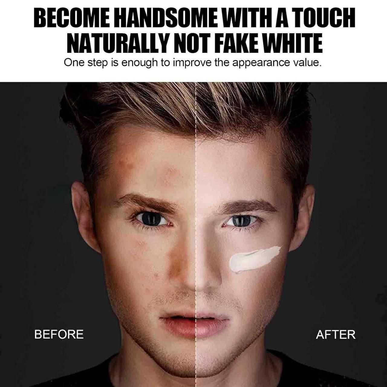 Specially formulated for men's skin, this professional-grade makeup cream provides natural coverage that conceals imperfections while maintaining a masculine appearance. Each 200gm container is designed for easy application and buildable coverage. This value pack of two ensures continuous use for maintaining your groomed look across multiple applications.