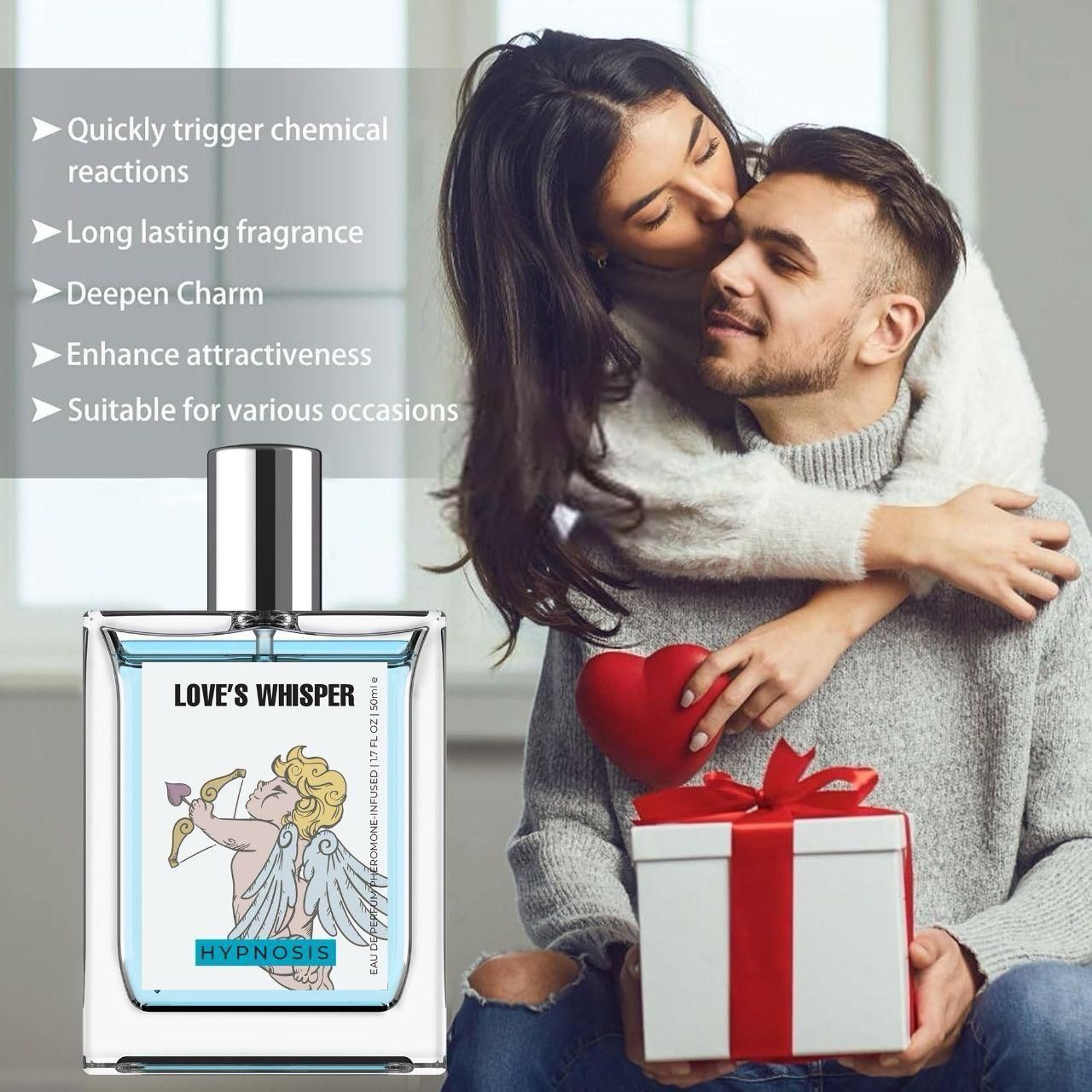 Love's Whisper Perfume combines delicate floral notes with subtle woody undertones for a sophisticated olfactory experience. This 50ML concentration offers remarkable longevity with moderate sillage, making it appropriate for both professional settings and intimate occasions. The precision-engineered atomizer ensures optimal fragrance distribution with each application, preserving the integrity of this meticulously crafted scent profile.