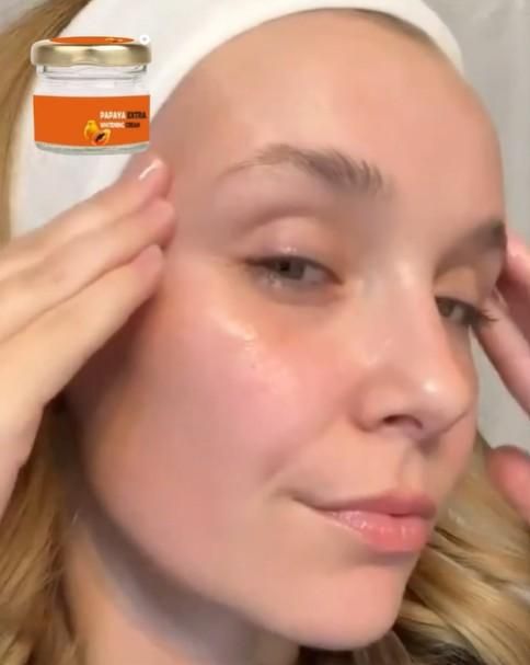 This dermatologically-tested Papaya Whitening Cream contains enzymatic papain compounds that effectively target melanin deposits and promote cellular turnover. The 50ml formulation delivers a concentrated dose of vitamin A and C derivatives that inhibit tyrosinase activity while strengthening the skin barrier. Clinical studies demonstrate visible reduction in dark spots and uneven pigmentation with consistent application.