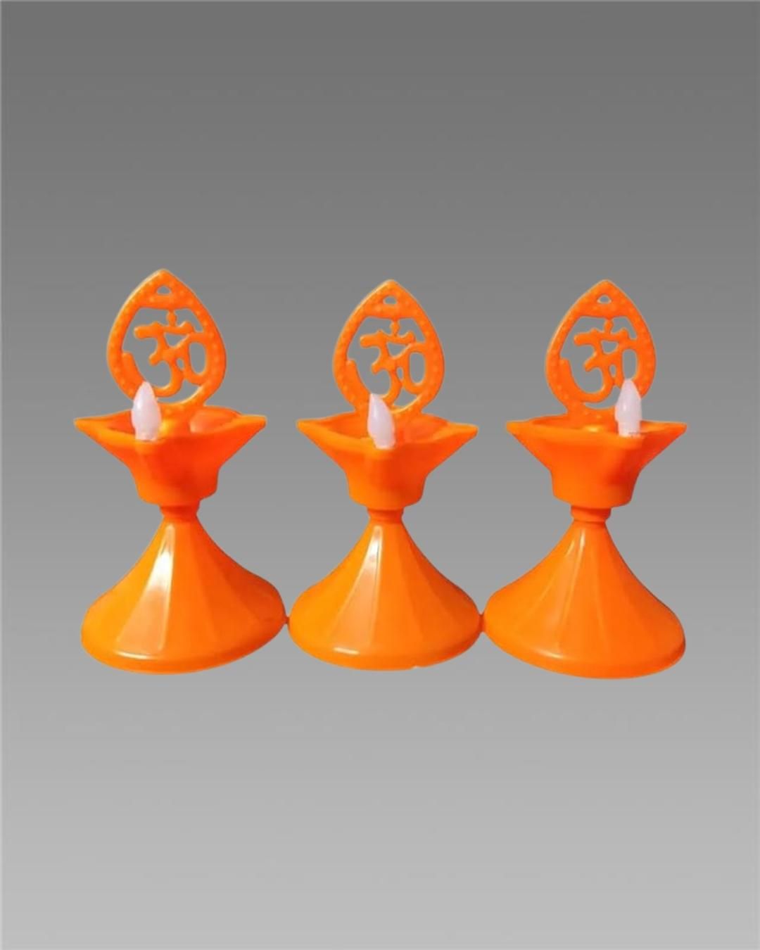 These waterproof Deep Water LED Diyas combine traditional aesthetics with modern technology, offering a safe alternative to conventional oil lamps. Each pack contains three meticulously crafted diyas that produce a realistic flickering effect while being fully submersible in water. Ideal for religious ceremonies, festivals like Diwali, or home décor, these energy-efficient lights provide extended illumination without maintenance concerns. 