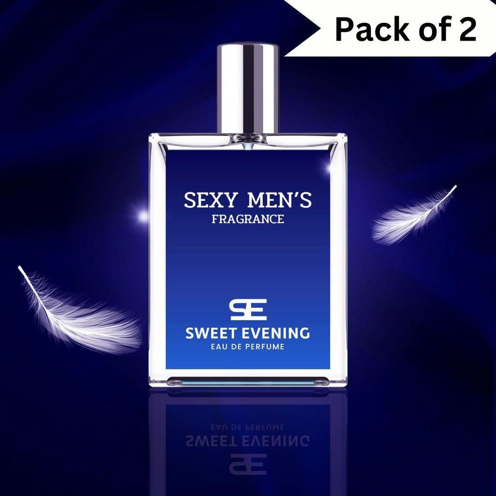 Indulge in the sophisticated allure of our Sweet Evening Eau de Parfum, meticulously crafted for the discerning gentleman. This premium fragrance combines rich amber notes with subtle hints of vanilla and exotic spices, creating a captivating masculine scent that transitions seamlessly from day to evening wear. Each 100ml bottle in this exclusive dual pack ensures lasting impression and remarkable longevity, making it an essential addition to your refined grooming collection.