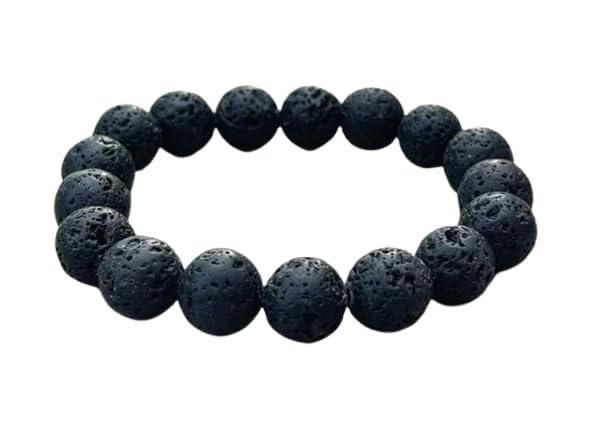 Introducing our Natural Lava Rock Bracelet, made from genuine volcanic rock, perfect for everyday wear. With its unique texture and natural healing properties, this bracelet will add a touch of style and wellness to your wrist. Made of quality materials and crafted with precision, this is a must-have accessory.