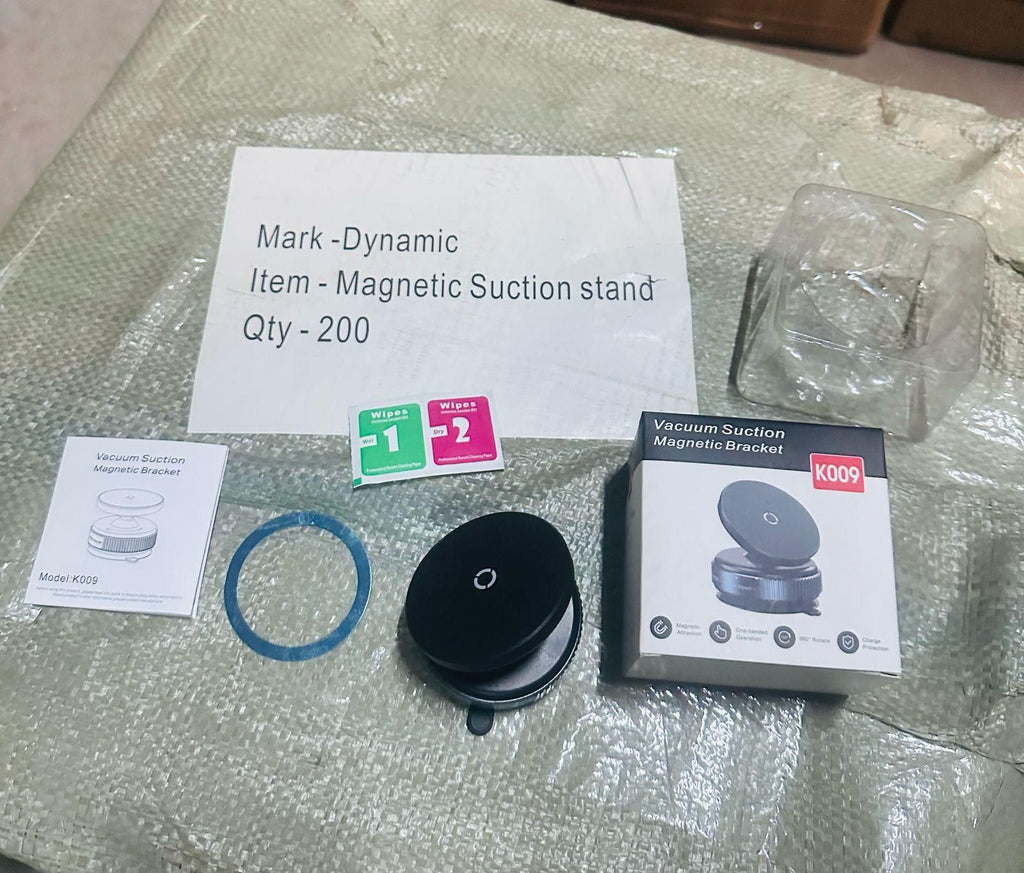 The Magnetic Suction Phone Holder combines powerful magnetism with a strong suction base to securely hold your phone in place. Engineered for stability and ease of use, it allows quick attachment and removal without damaging surfaces. Its versatile design supports hands-free operation, enhancing convenience during driving, working, or video calls. Crafted for durability and precision, this holder ensures your device remains accessible and stable in various environments.