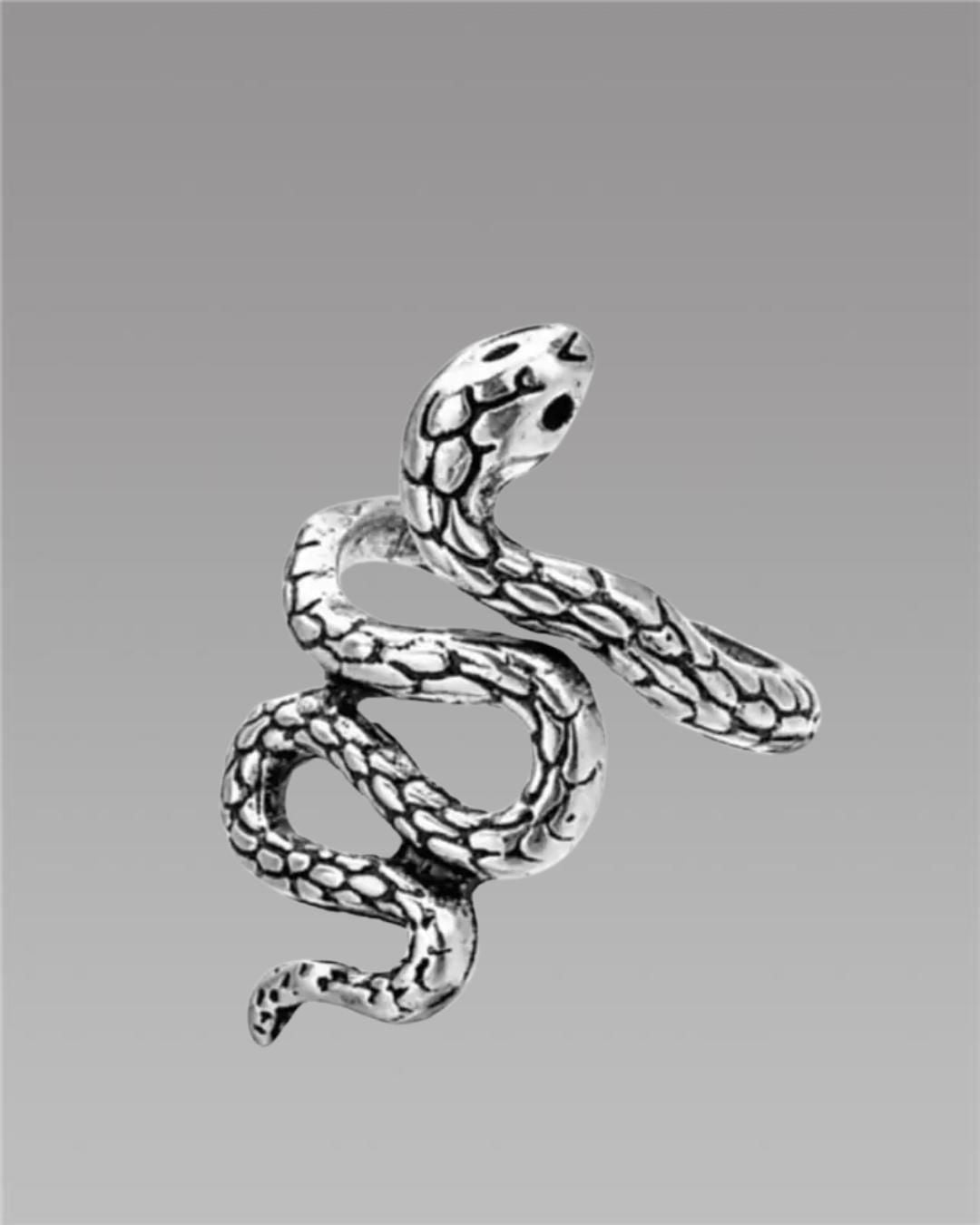 Silver and Black Color Snake Ring For Men and Women

This meticulously crafted Silver and Black Color Snake Ring features a striking dual-tone design suitable for both men and women. The precision-detailed serpentine motif combines elegant silver with contrasting black accents, creating a sophisticated statement piece that complements diverse styles. Versatile enough for daily wear yet distinctive for special occasions.