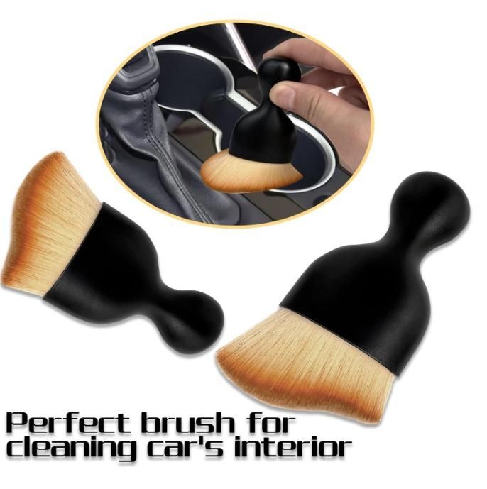 This Car Interior Dust Brush is expertly crafted to clean hard-to-reach areas inside your vehicle with ease. Its fine bristles gently lift dust and dirt from dashboards, vents, and crevices without scratching surfaces. The ergonomic design provides precise control, making it an indispensable tool for maintaining a spotless and well-kept car interior. Perfect for regular detailing and upkeep.