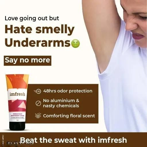 This clinically-formulated deodorant cream provides comprehensive odor protection for the entire body. The specialized 60ml formula neutralizes bacteria while balancing skin pH, effectively controlling perspiration without blocking essential pores. Dermatologically tested to maintain skin integrity across diverse body areas, delivering professional-grade protection that adapts to individual body chemistry for optimal results.