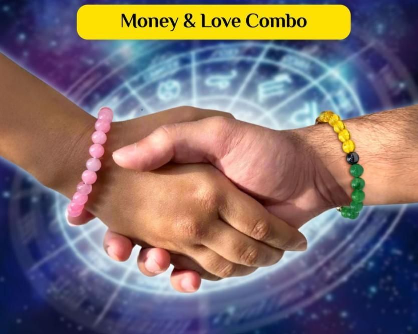 Unleash the power of manifestation with our Money &amp; Love Combo. This pack of 2 includes our Attract Prosperity and True Love products, scientifically designed to bring abundance and happiness into your life. Expertly crafted with proven techniques, experience a 100% success rate and attract prosperity and true love effortlessly.