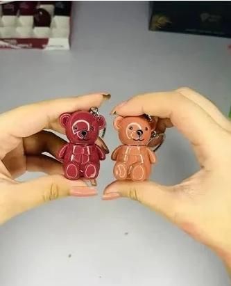 This innovative 2-in-1 Keychain Bear Matte Lipstick combines functionality with style, offering two assorted matte lipsticks in charming bear-shaped containers. The precision-formulated matte finish provides long-lasting color without excessive shine. Each compact unit attaches conveniently to keys or bags, ensuring your preferred shade is always accessible. The set includes two complementary colors, selected to enhance various skin tones and occasions.