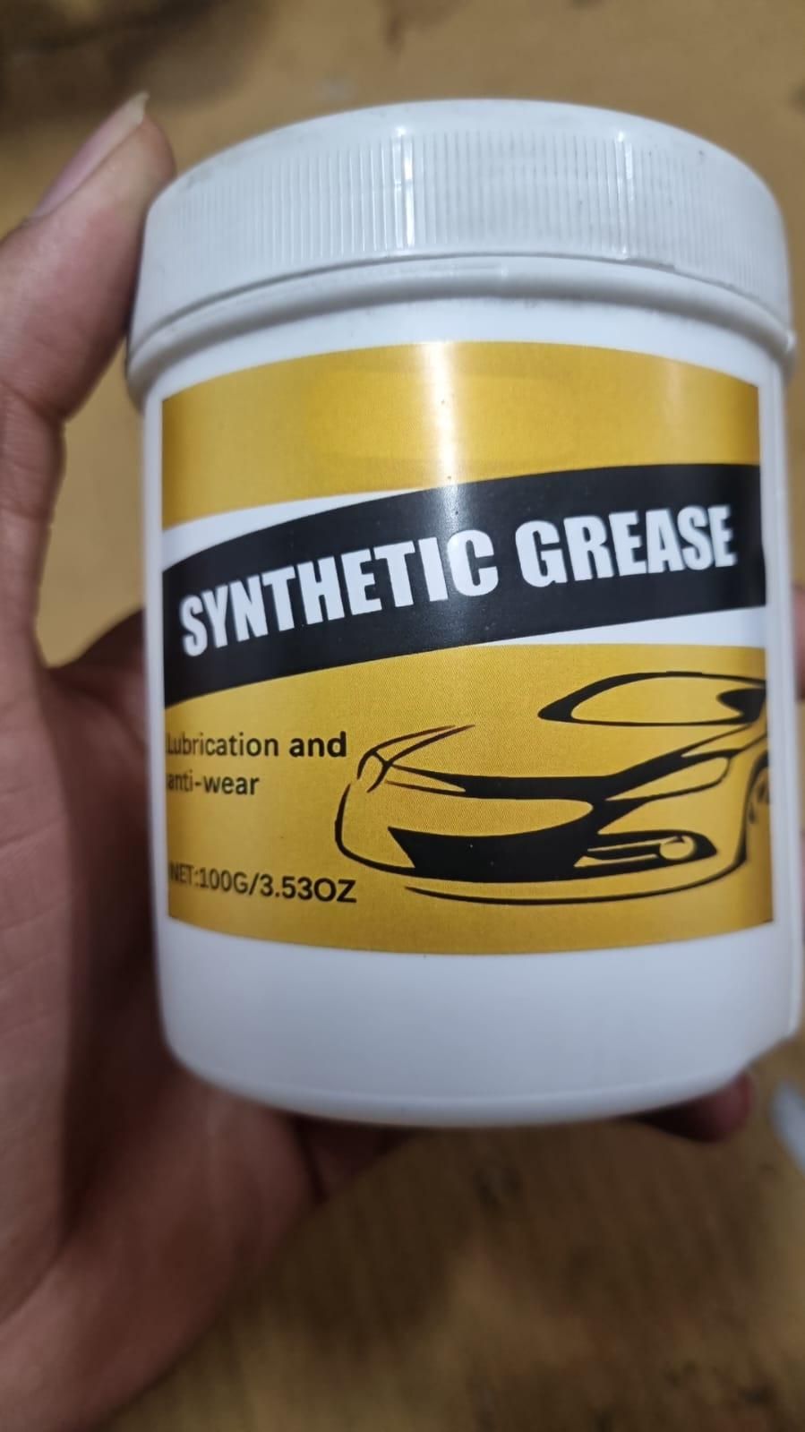Multipurpose Car Lubricating & Anti-Wear Grease (Pack of 2) contains two 100gm tubes designed to provide superior lubrication and protection for automotive components. This grease minimizes friction and wear, enhancing the durability of bearings, joints, and other moving parts. Its water-resistant and anti-corrosive properties ensure reliable performance in diverse driving conditions. 