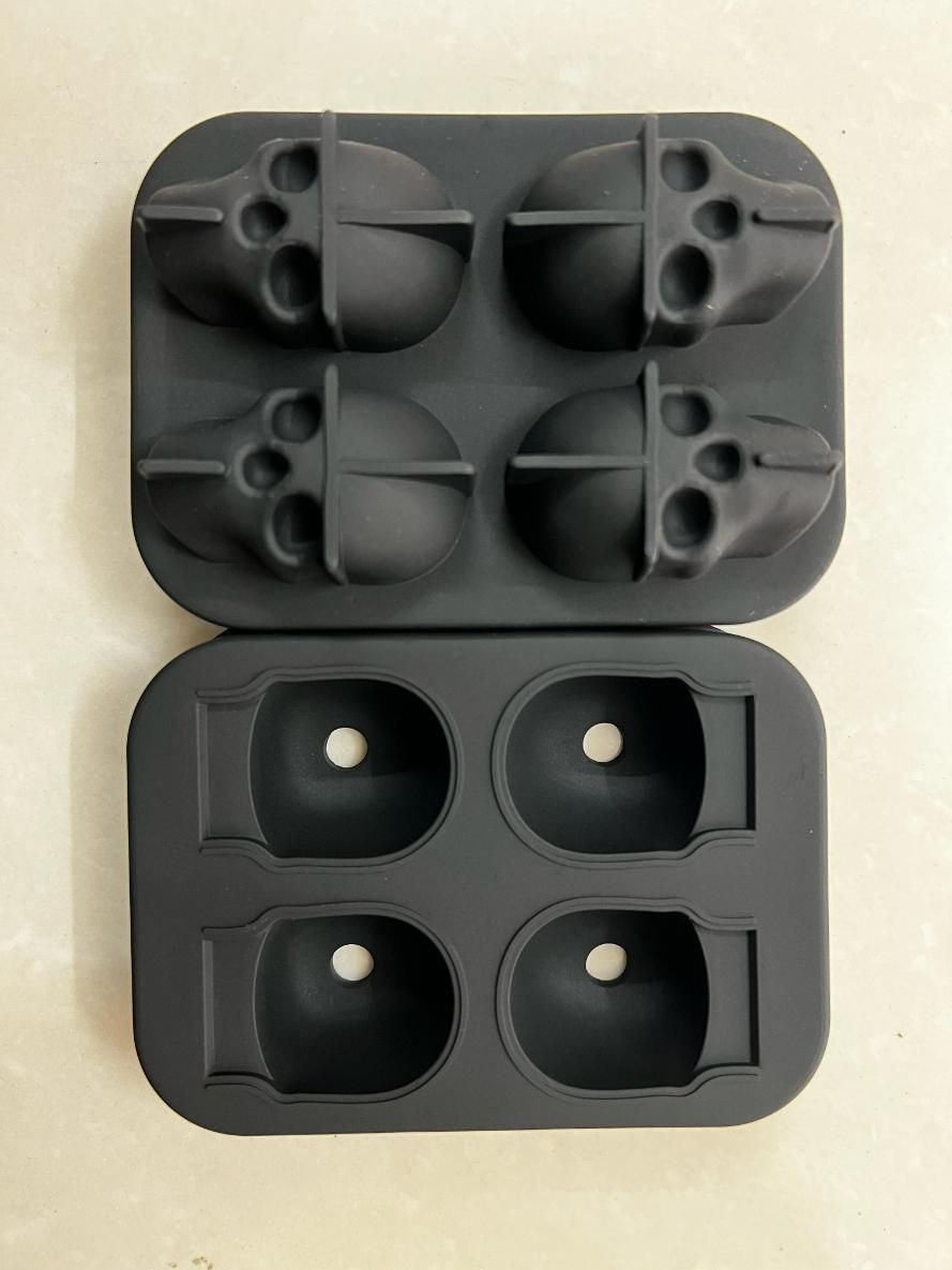 This 3D Skull Silicon Ice Cube Tray is made from high-quality, food-safe silicone, ensuring durability and flexibility for effortless ice removal. Its intricate skull design adds a bold, artistic touch to beverages, perfect for themed events or enhancing cocktail presentations. Easy to clean and resistant to cracking, this tray offers both functionality and distinctive style for professional or home use.