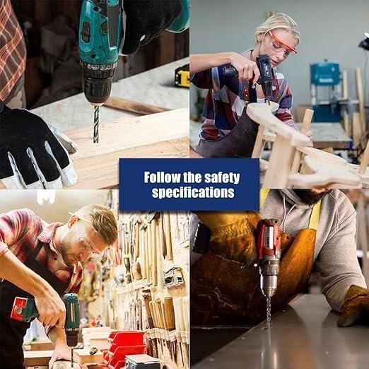 This precision-engineered 13-piece drill bit set provides versatile performance for professional and DIY applications. Constructed from heat-treated steel with optimized cutting geometries, these bits deliver clean, accurate holes in wood, metal, and plastic. The graduated size range ensures comprehensive coverage for common fastening needs, while the specialized flute design efficiently removes debris during operation. Housed in a durable case for organized storage and transport between job sites.