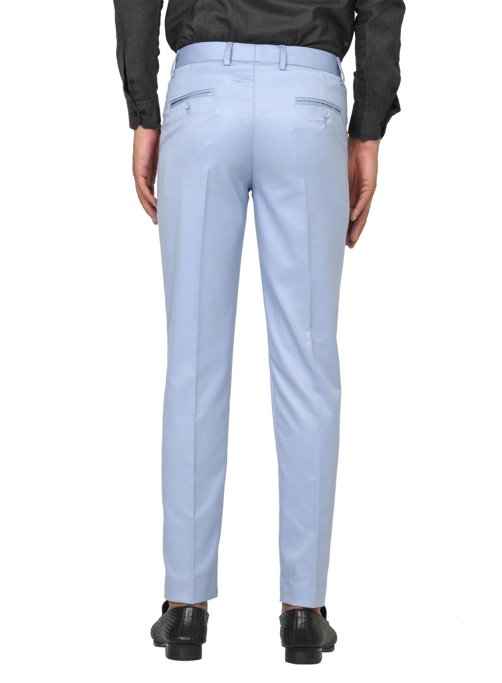 Expertly designed for the modern man, these poly-viscose formal trousers are the ultimate combination of style and comfort. The high-quality fabric drapes effortlessly and offers a professional look, while the blend of materials ensures durability and easy care. Upgrade your formal wardrobe with these must-have trousers.