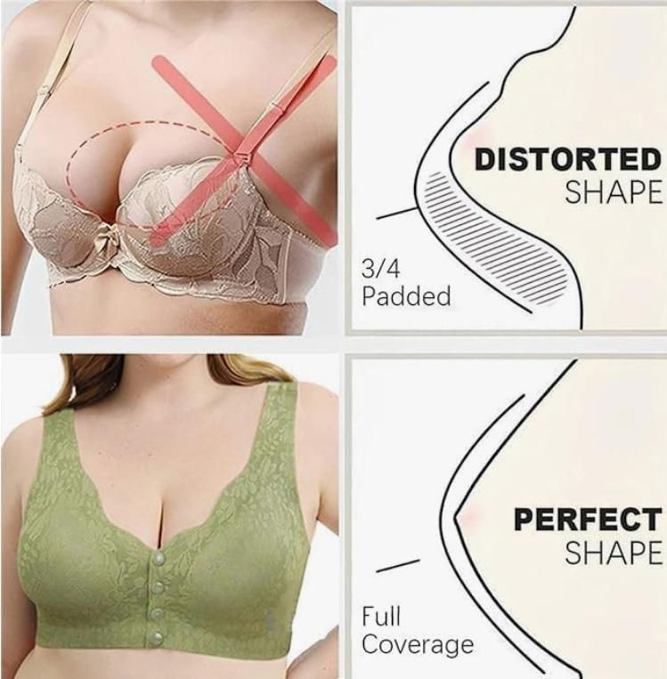 Designed with new mothers in mind, this Cotton Spandex Padded Front Open Feeding Bra combines comfort and functionality for effortless nursing. The front-open design allows for convenient breastfeeding access, while the padded cups provide essential support and modesty. The cotton-spandex blend ensures breathability with just enough stretch to accommodate changing body needs throughout your maternity journey.
