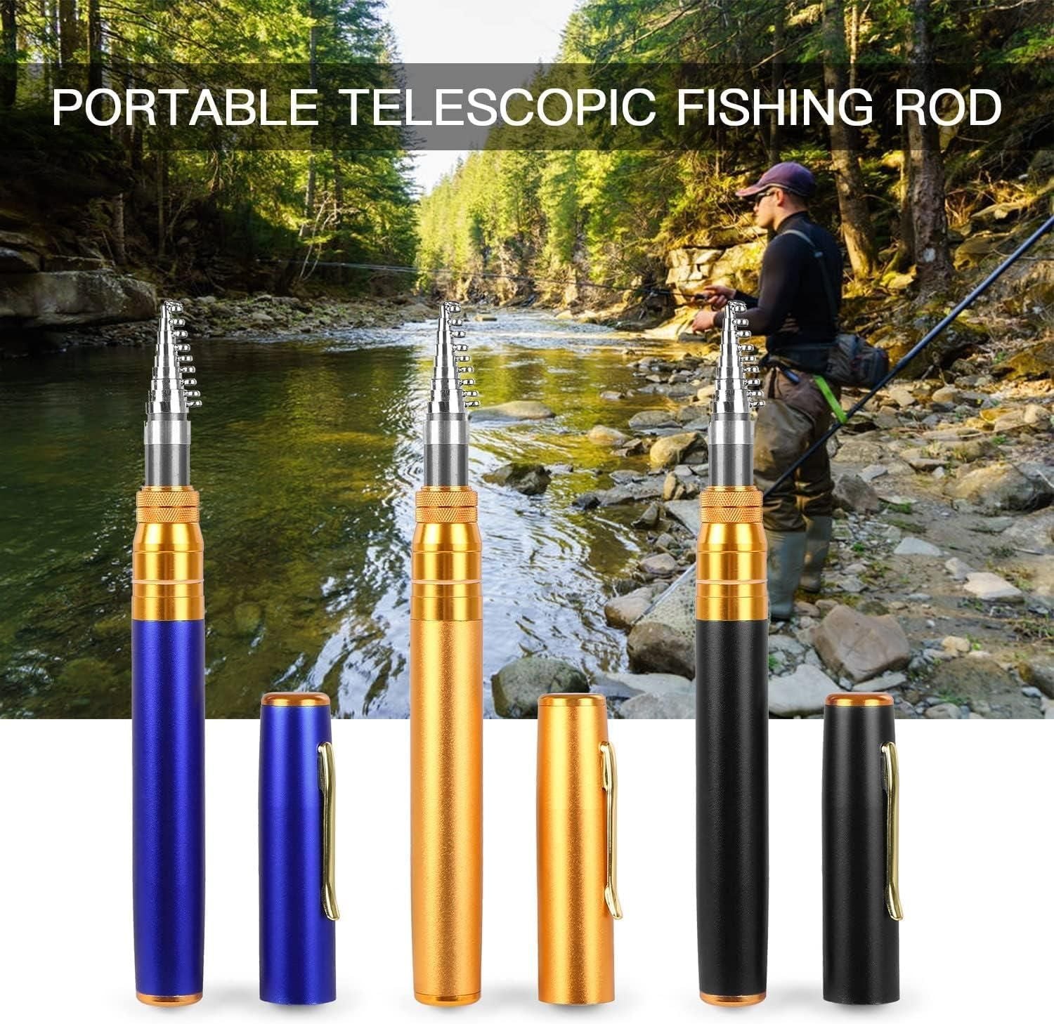 The Pocket Fishing Rod Telescopic Mini with Reel Combo Kit is designed for anglers who demand portability and precision. Its compact telescopic rod extends smoothly for versatile fishing in various environments, while the included reel offers reliable line control and effortless casting. Crafted from durable materials, this kit balances strength and lightweight convenience, making it an essential tool for both casual and seasoned fishermen seeking an expert-level, travel-friendly fishing solution.