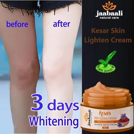 This specialized 50gm Kesar Skin Lightening Cream harnesses the power of saffron (kesar) to address uneven skin tone and hyperpigmentation. The clinically-formulated blend penetrates deeply to inhibit melanin production while providing essential nutrients to the skin. With consistent use, this dermatologically-tested cream helps diminish dark spots and promotes a more luminous, even complexion.