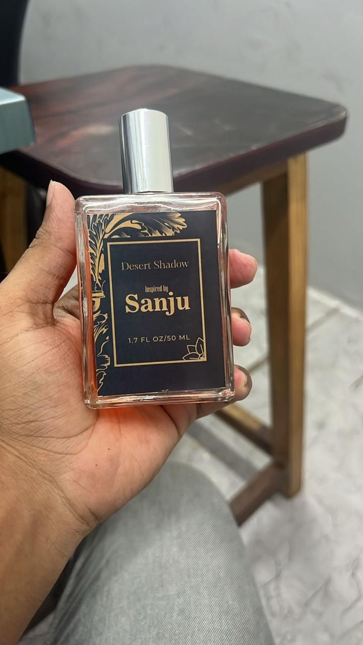 Experience the captivating essence of Inspired By Sanju 100ML, a sophisticated fragrance meticulously crafted for discerning individuals. This premium scent combines carefully selected aromatic notes to create a distinctive olfactory signature that transitions seamlessly from day to evening wear. The 100ML bottle ensures longevity while preserving the fragrance's complex character throughout its use.