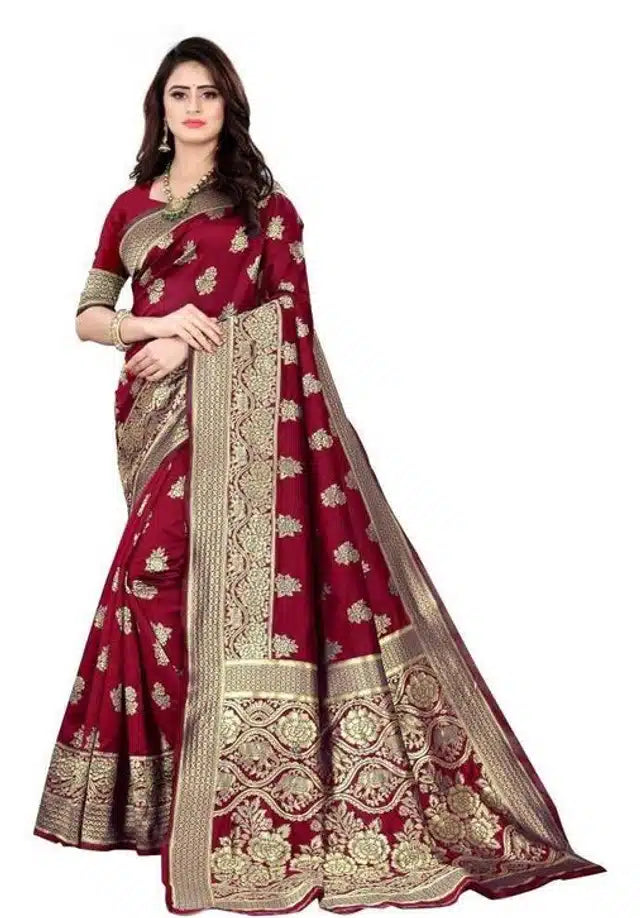 This black jacquard saree, measuring 6.3 meters, showcases exquisite foil printing that enhances its luxurious texture. Designed for women who appreciate fine craftsmanship, it offers a perfect balance of traditional elegance and modern sophistication. The high-quality fabric ensures comfortable wear and graceful draping, making it ideal for special occasions and formal events.