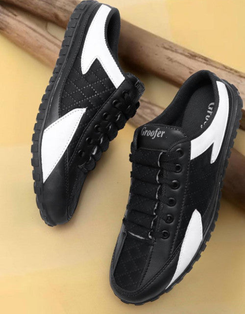 These men’s color block sneakers offer a sophisticated blend of vibrant hues and durable construction. Designed for both style and comfort, they feature a supportive sole that ensures stability during daily wear. Perfect for enhancing casual looks with a contemporary touch, these sneakers deliver reliable performance without compromising on fashion.