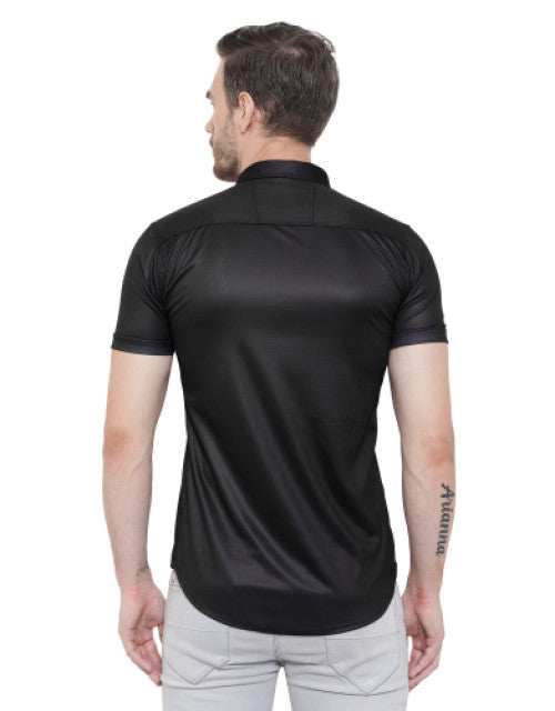 Expertly crafted for a sharp and modern look, our Men Regular, Super Slim Fit Printed Cut Away Collar Casual Shirt offers a sleek and sophisticated style. Made with high-quality materials, this shirt is designed to fit perfectly and enhance your appearance. Take on the day in confidence and style.