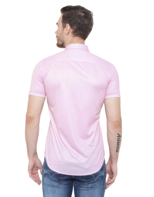 Introducing our Men Regular, Super Slim Fit Printed Cut Away Collar Casual Shirt. Expertly crafted with a modern cut for a flattering fit. The unique print adds a touch of personality to any outfit. Made from high-quality material, this shirt is perfect for any casual occasion.