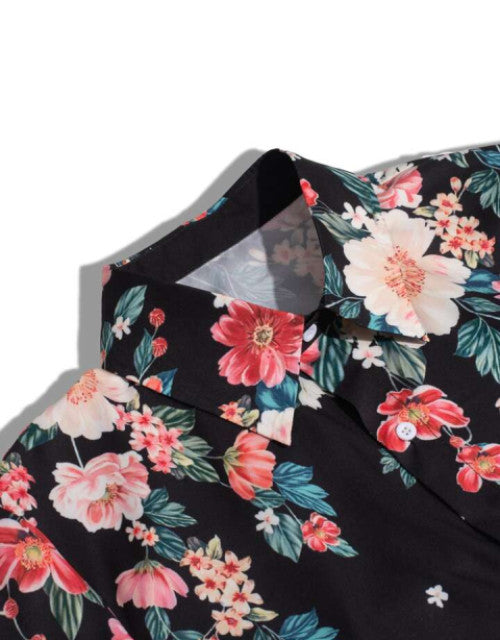 Achieve a stylish, modern look with our Men's Regular, Super Slim Fit Printed Ribbed Collar Casual Shirt. The unique ribbed collar adds a touch of sophistication, while the slim fit design provides a flattering, tailored look. Perfect for any casual occasion, this shirt is a must-have for every fashion-forward man.
