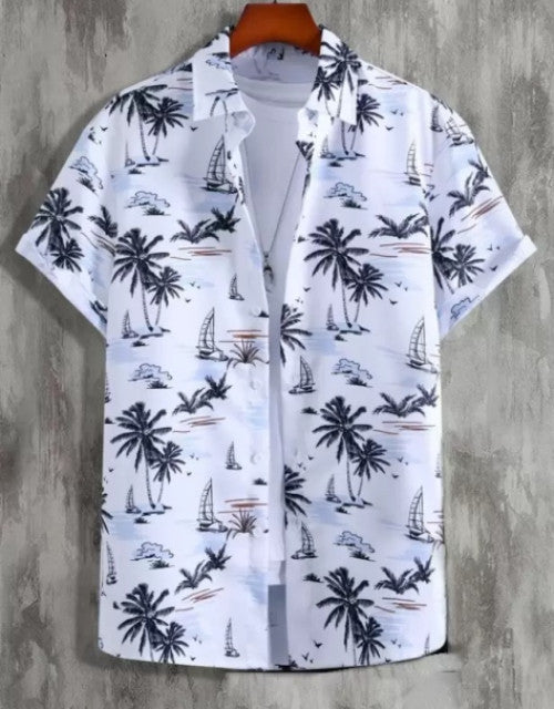 Showcase your sleek style with our Men's Regular, Super Slim Fit Printed Ribbed Collar Casual Shirt. With a slim fit and unique printed design, this shirt is perfect for any casual occasion. The ribbed collar adds a touch of sophistication. Stay in trend and stand out with our fashionable shirt.