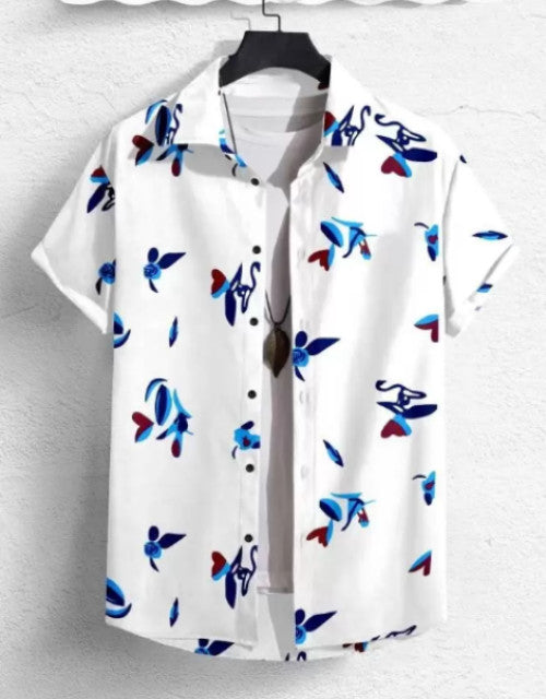 This Men's Regular, Super Slim Fit Printed Ribbed Collar Casual Shirt offers a sleek and stylish look with its slim fit and unique printed design. The ribbed collar adds texture, making it a versatile choice for both casual and formal occasions. Made for comfort and style, this shirt is a must-have for any modern man's wardrobe.