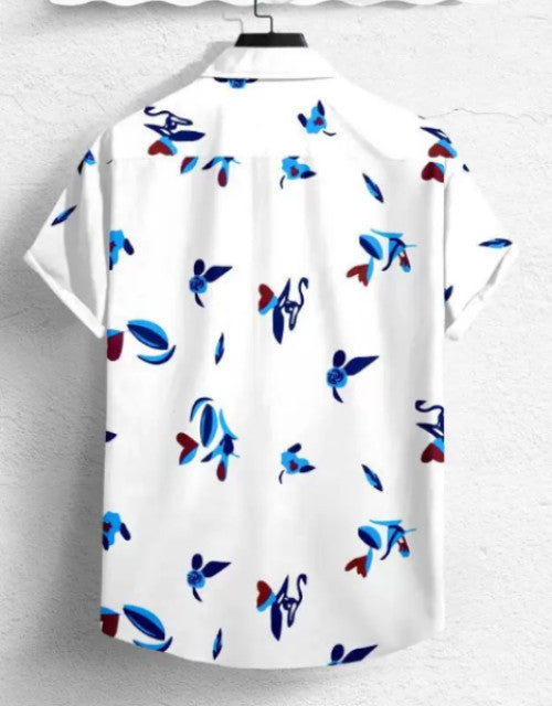 This Men's Regular, Super Slim Fit Printed Ribbed Collar Casual Shirt offers a sleek and stylish look with its slim fit and unique printed design. The ribbed collar adds texture, making it a versatile choice for both casual and formal occasions. Made for comfort and style, this shirt is a must-have for any modern man's wardrobe.