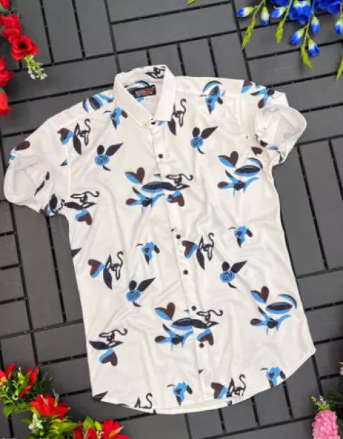 This Men's Regular, Super Slim Fit Printed Ribbed Collar Casual Shirt offers a sleek and stylish look with its slim fit and unique printed design. The ribbed collar adds texture, making it a versatile choice for both casual and formal occasions. Made for comfort and style, this shirt is a must-have for any modern man's wardrobe.