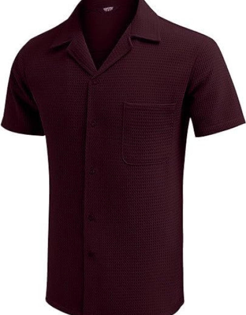 Elevate your casual look with this Men Relaxed Fit Checkered Spread Collar shirt. The relaxed fit ensures comfort, while the checkered pattern adds a touch of style. Perfect for any casual occasion, this shirt is a must-have in your wardrobe.