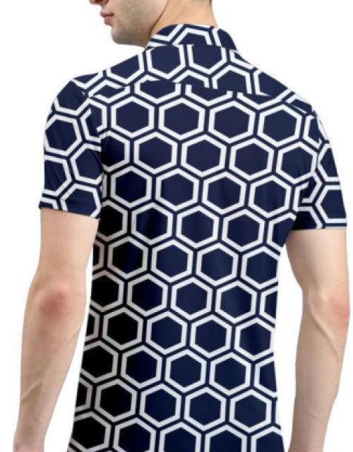 Expertly crafted for the modern man, our Men Slim Fit Printed Spread Collar Casual Shirt boasts a sophisticated fit and stylish design. Made for comfort and versatility, this shirt features a printed spread collar and a slim fit for a polished and tailored look. Upgrade your wardrobe today.
