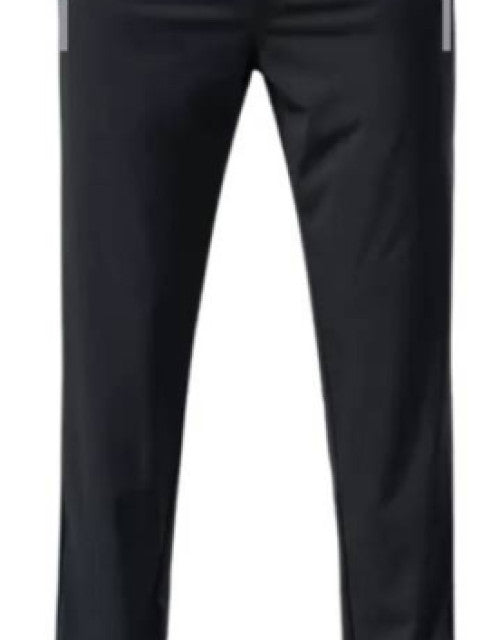 Stay comfortable and stylish with our Men Solid Black and Grey Track Pants. These track pants come in a pack of 2, perfect for your daily routine. Made with high-quality fabric, they offer superior comfort and durability. Upgrade your wardrobe with these versatile and practical track pants.