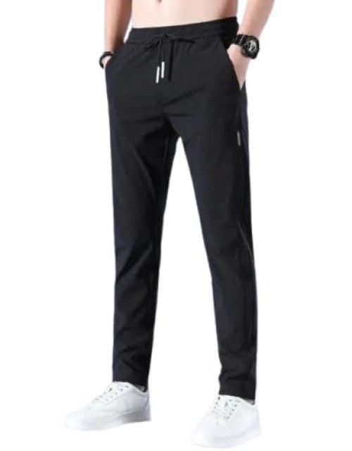 These Men Solid Black and Grey Track Pants come in a convenient pack of two. Made from high-quality fabric, they offer comfort and style for any workout or casual outing. The solid black and grey colors provide both versatility and a sleek look. Upgrade your wardrobe with these fashionable track pants.