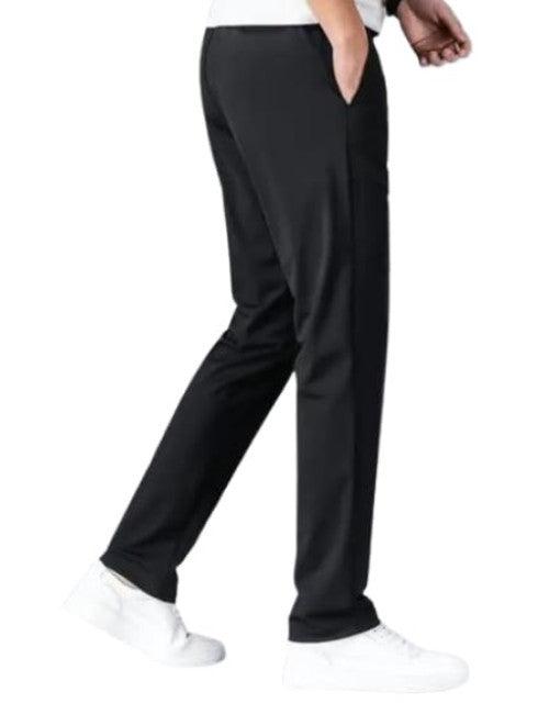 These Men Solid Black and Grey Track Pants come in a convenient pack of two. Made from high-quality fabric, they offer comfort and style for any workout or casual outing. The solid black and grey colors provide both versatility and a sleek look. Upgrade your wardrobe with these fashionable track pants.