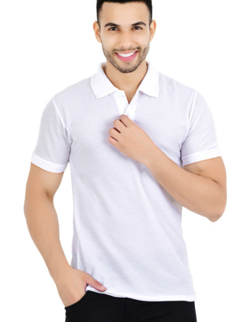 Upgrade your wardrobe with our Men Solid Polo Neck Multicolor T-Shirt Pack of 4. Each pack includes four stylish and versatile shirts, perfect for any occasion. Made with premium materials, these shirts are comfortable to wear and will elevate your style. Mix and match different colors for a unique look.