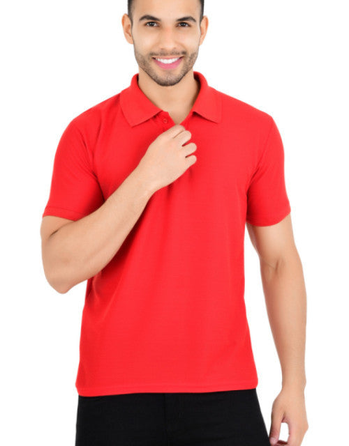 Upgrade your wardrobe with our Men Solid Polo Neck Multicolor T-Shirt Pack of 4. Each pack includes four stylish and versatile shirts, perfect for any occasion. Made with premium materials, these shirts are comfortable to wear and will elevate your style. Mix and match different colors for a unique look.
