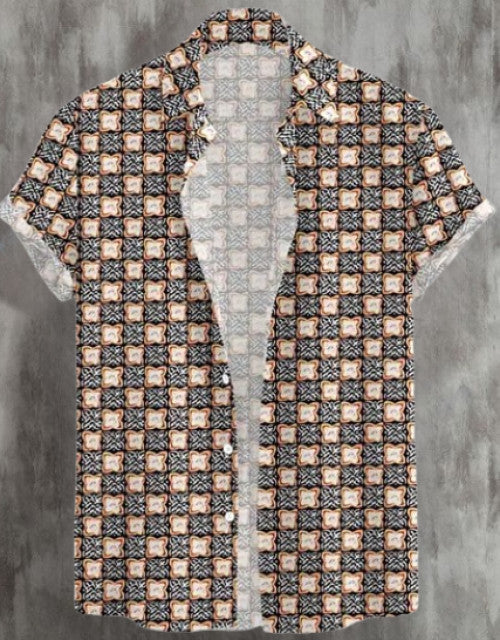 This men's slim fit casual shirt is perfect for any occasion. The half sleeves provide comfort and breathability, while the solid color adds a touch of sophistication. Constructed with high-quality materials, this shirt is both durable and stylish. Elevate your wardrobe with this versatile and fashionable shirt.