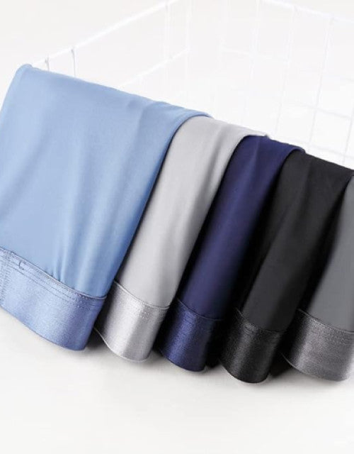 These Men's Ultr Soft Lycra Material Ice-Silk Men's Shorts Underwear Men's Brief Boxer come in a pack of 2, offering both comfort and style. Made with ultralight and breathable ice-silk material, they provide a soft and smooth feel against the skin. Perfect for everyday wear, these boxer briefs offer a comfortable fit and a variety of colors to choose from. Upgrade your underwear collection with these high-quality briefs.