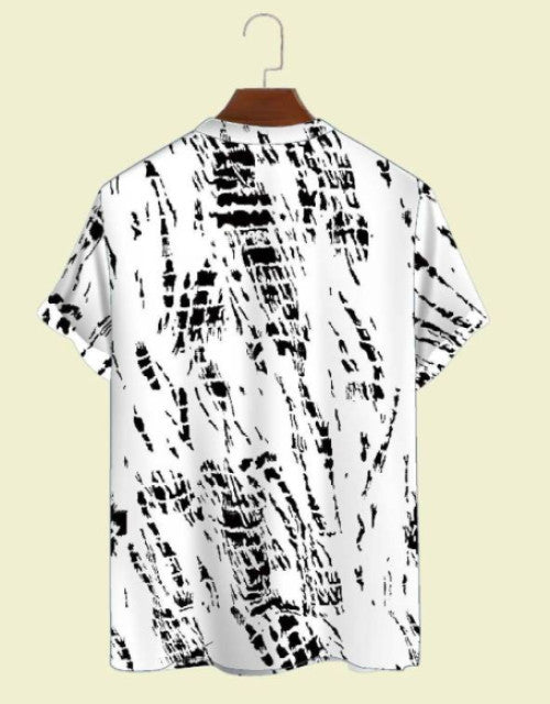 Round White T Shirt, Half Sleeves, Printed

This classic round neck white t-shirt features stylish half sleeves and eye-catching printed designs. Crafted from quality fabric for comfort and durability, it offers versatile styling options for casual outings or everyday wear. The balanced fit ensures both comfort and a polished appearance.