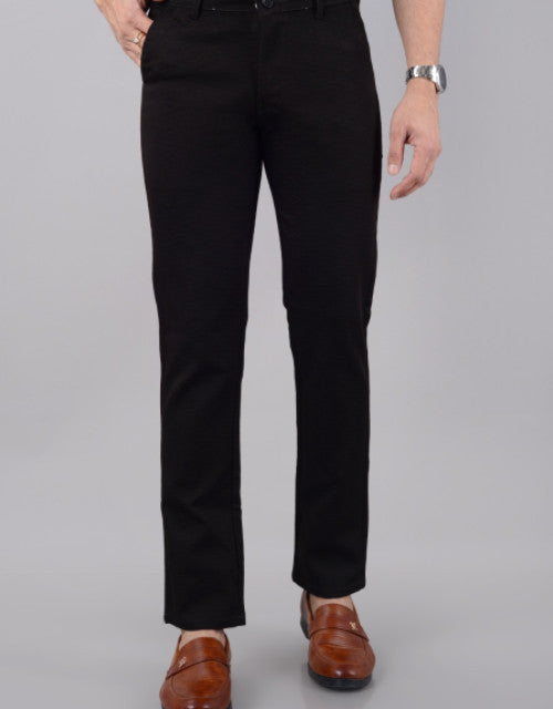 Expertly crafted for a sleek and comfortable fit, our Men's Slim Fit Cotton Stretchable Trousers in Brown are perfect for any occasion. Made with high-quality cotton and a touch of stretch, these trousers provide both style and flexibility. Available in a variety of sizes to ensure the perfect fit.
