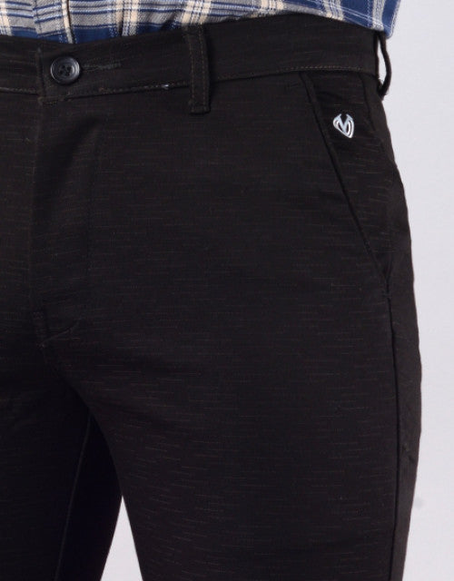 Expertly crafted for a sleek and comfortable fit, our Men's Slim Fit Cotton Stretchable Trousers in Brown are perfect for any occasion. Made with high-quality cotton and a touch of stretch, these trousers provide both style and flexibility. Available in a variety of sizes to ensure the perfect fit.