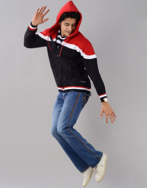 Crafted with precision, this Zip-Front Hoodie combines functionality with comfort. The full-length zipper allows for versatile temperature regulation, while strategically placed pockets provide secure storage for essentials. The tailored fit maintains a professional silhouette without compromising on movement, making it suitable for both athletic activities and casual wear.